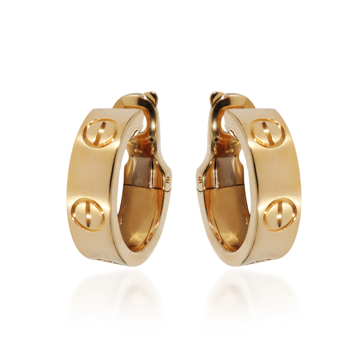 Cartier 18kt White Gold Juste Un Clou Diamond Hoop Earrings - Farfetch